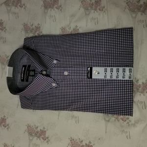 Checkered dress shirt